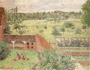 Camille Pissarro, The Woman on the side of Wall